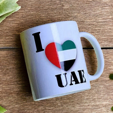 I Love UAE Ceramic Mug